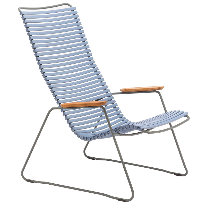 HOUE - CLICK Outdoor Lounge Chair | taubenblau
