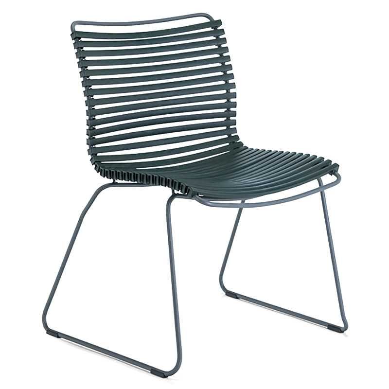 HOUE - CLICK Outdoor Dining Stuhl | dunkelgrün