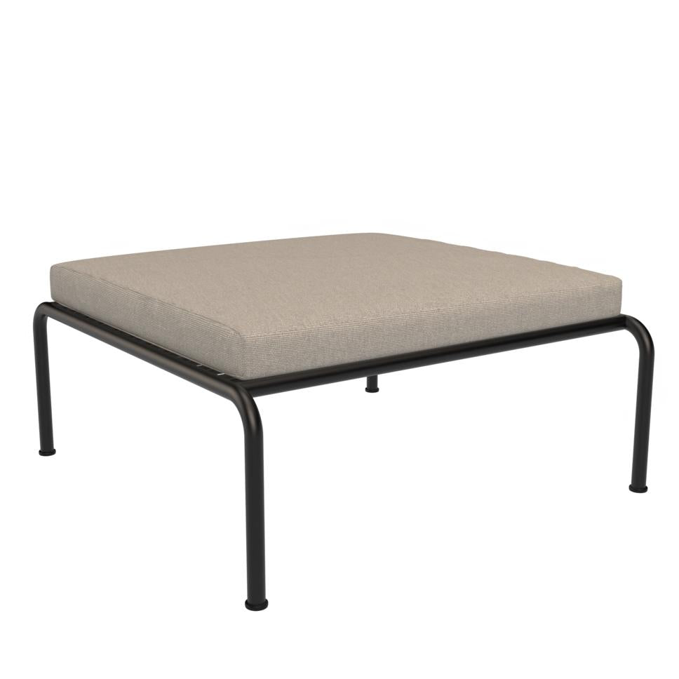 HOUE - AVON Ottoman | ash / schwarz