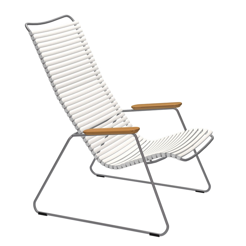 HOUE - CLICK Outdoor Lounge Chair | muted white
