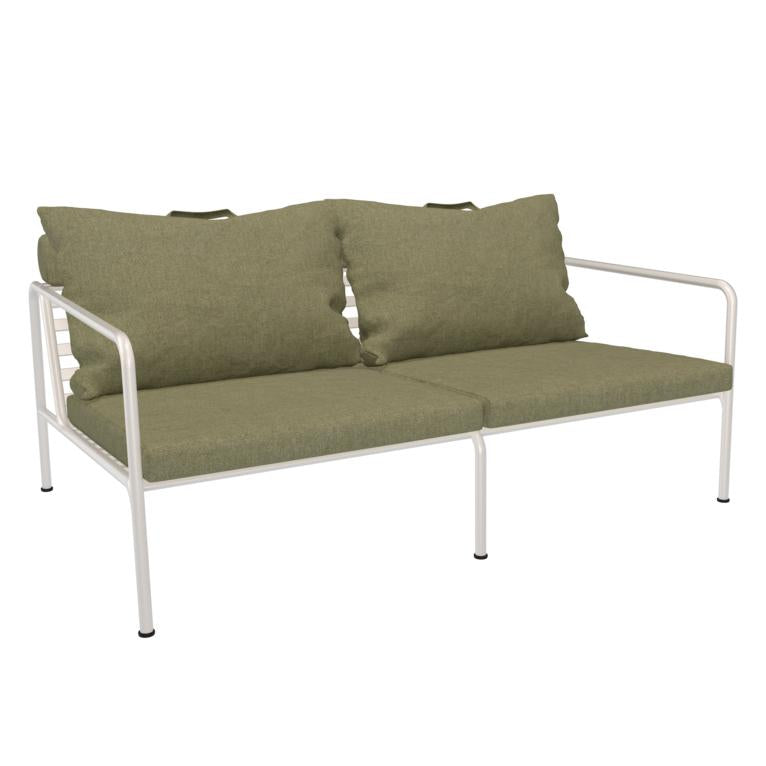 HOUE - AVON Sofa 2-Sitzer | leaf / muted white