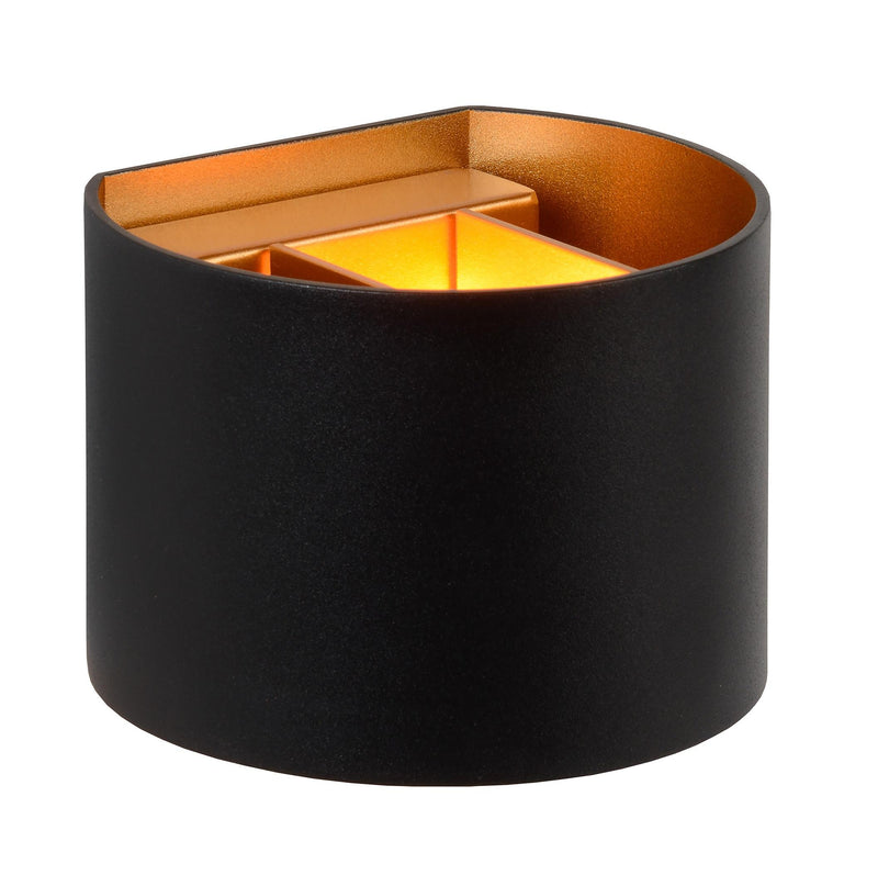 Lucide - XIO Wandleuchte LED, G9 - 1x4W, viereckig | rond / Schwarz