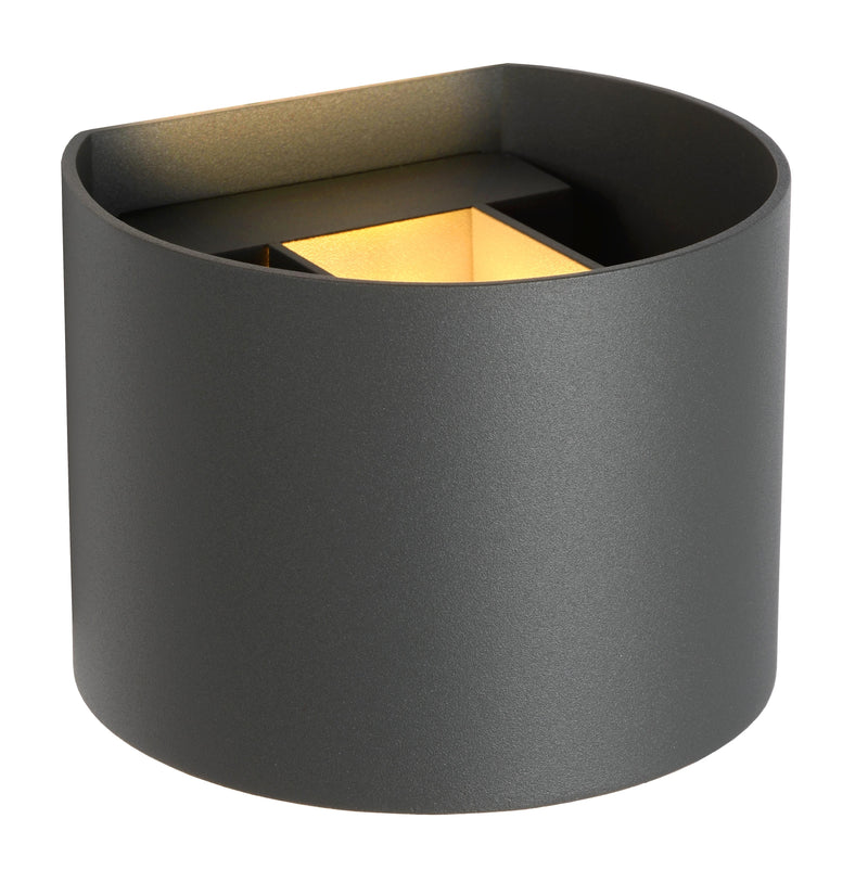 Lucide - XIO Wandleuchte LED, G9 - 1x4W, viereckig | rond / Grau