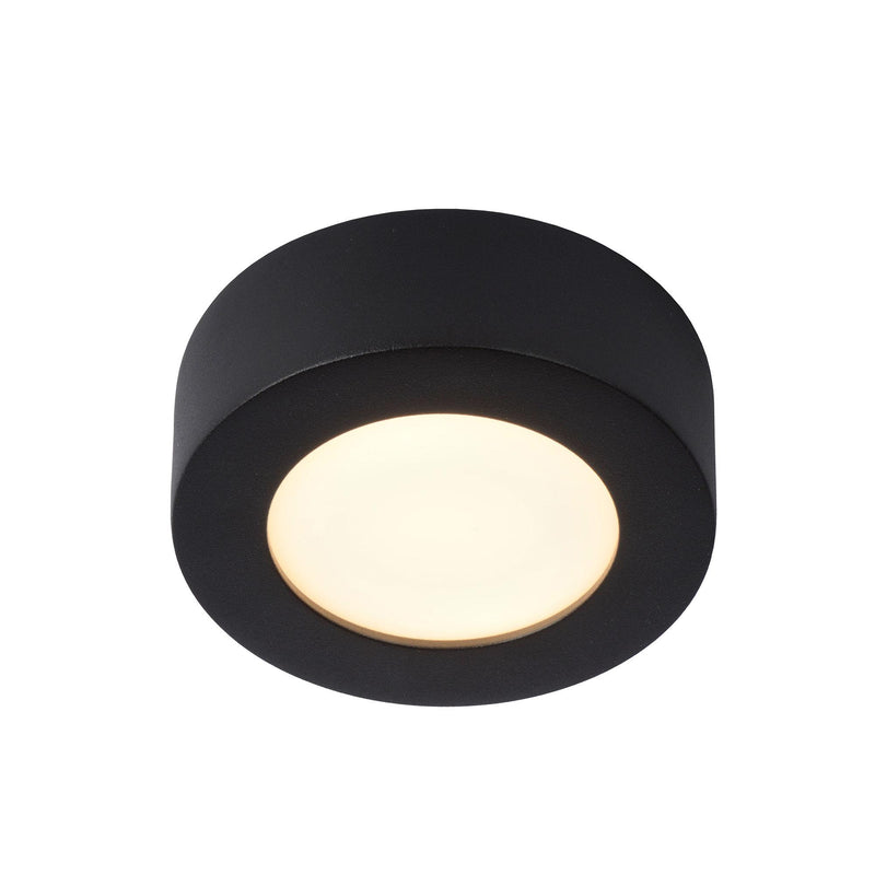 Lucide - Brice 30 LED Deckenleuchte Badezimmer | Ø 12 cm / schwarz