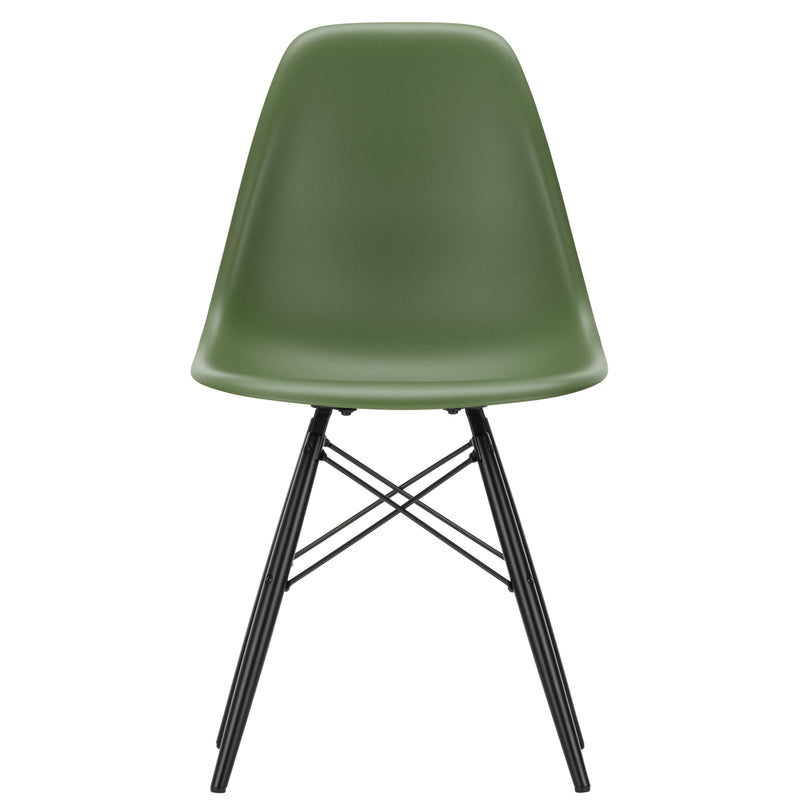 Vitra - Eames Plastic Side Chair DSW RE | forest RE / Ahorn schwarz