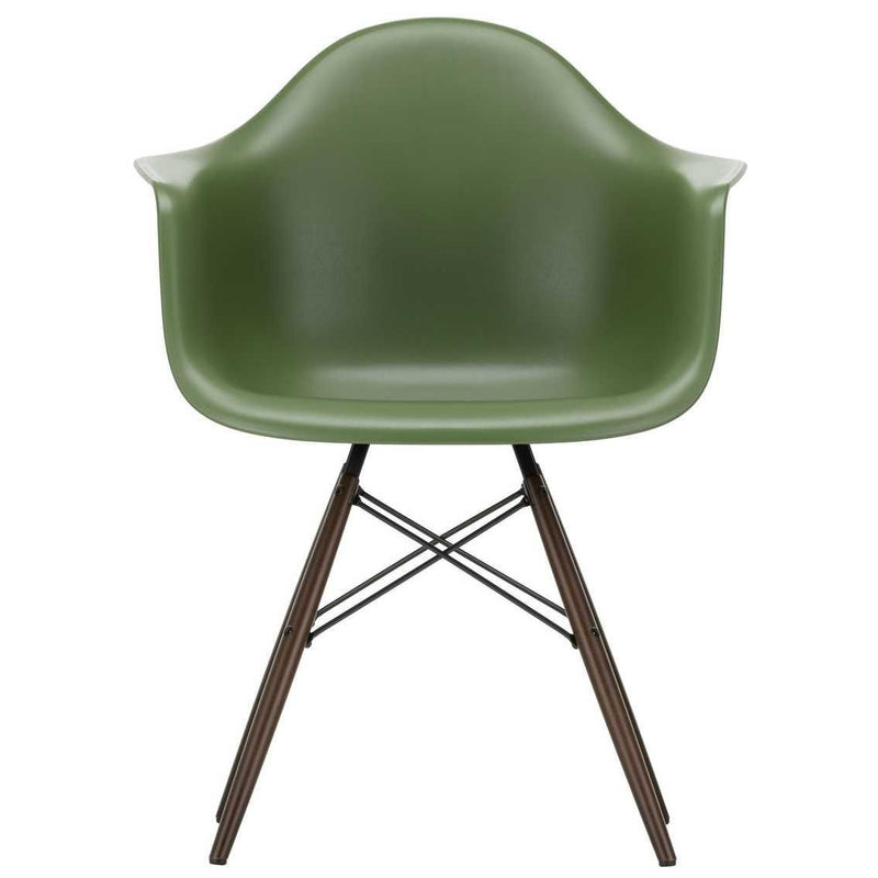 Vitra - Eames Plastic Armchair DAW RE | forest RE / Ahorn dunkel 