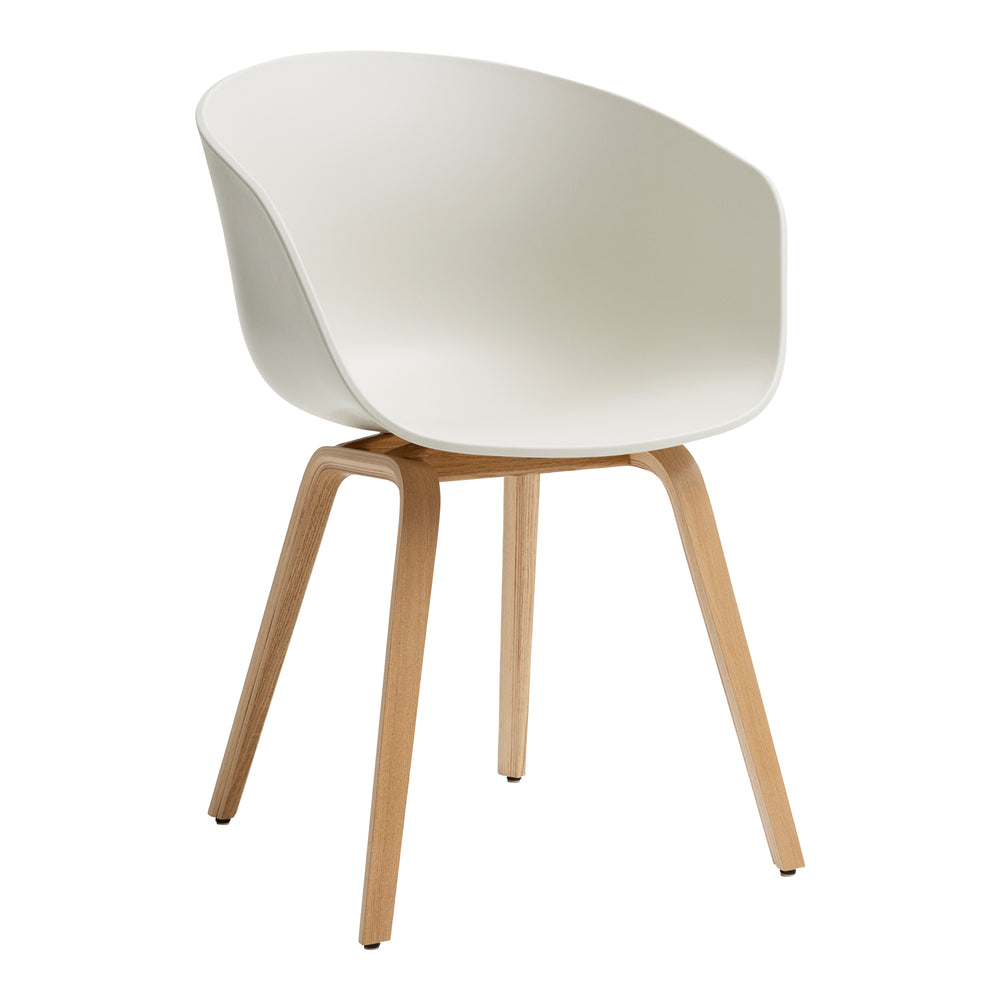 HAY - About A Chair AAC 22 | melange cream 2.0 / Eiche lackiert