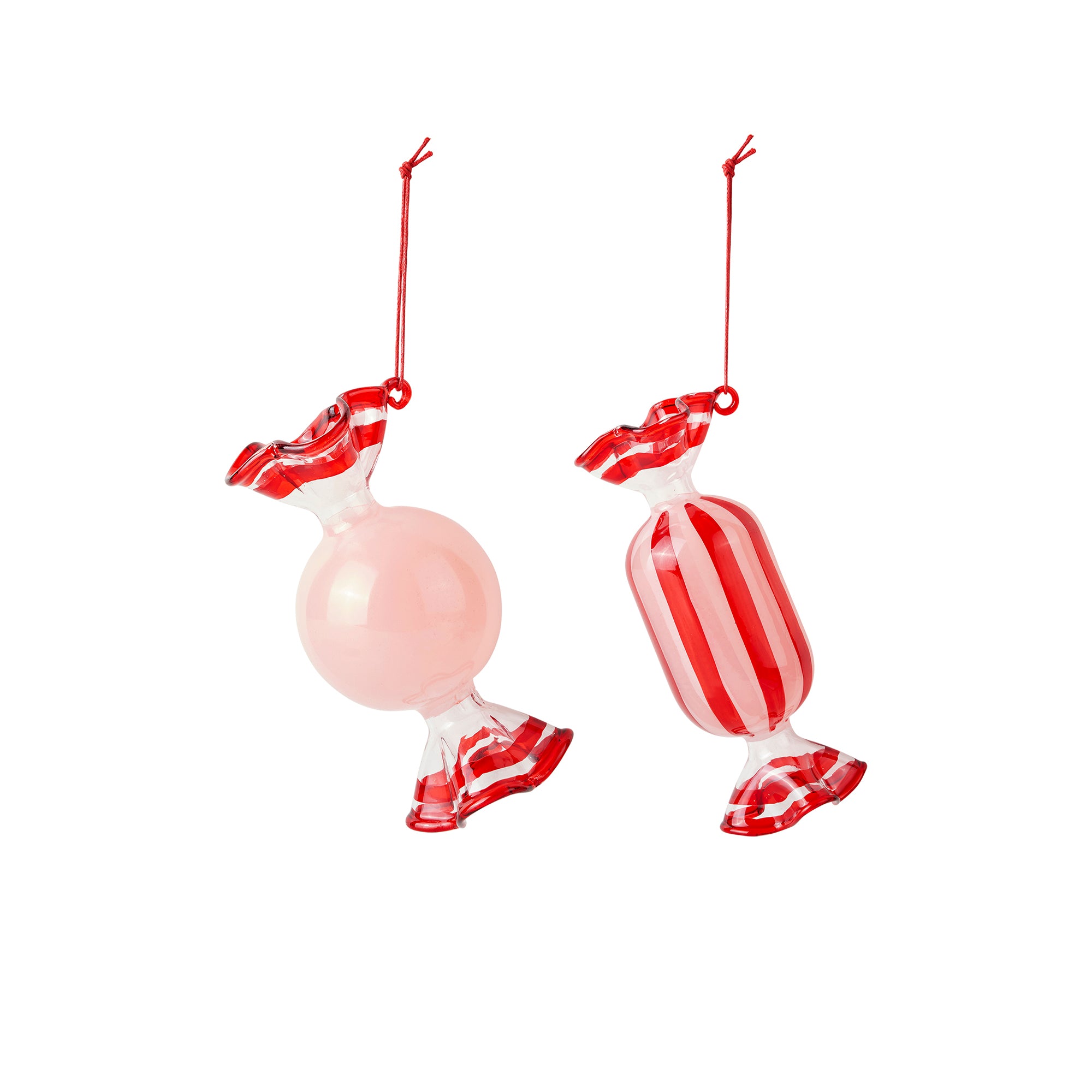 Broste Copenhagen - Candy Deko-Anhänger | rot