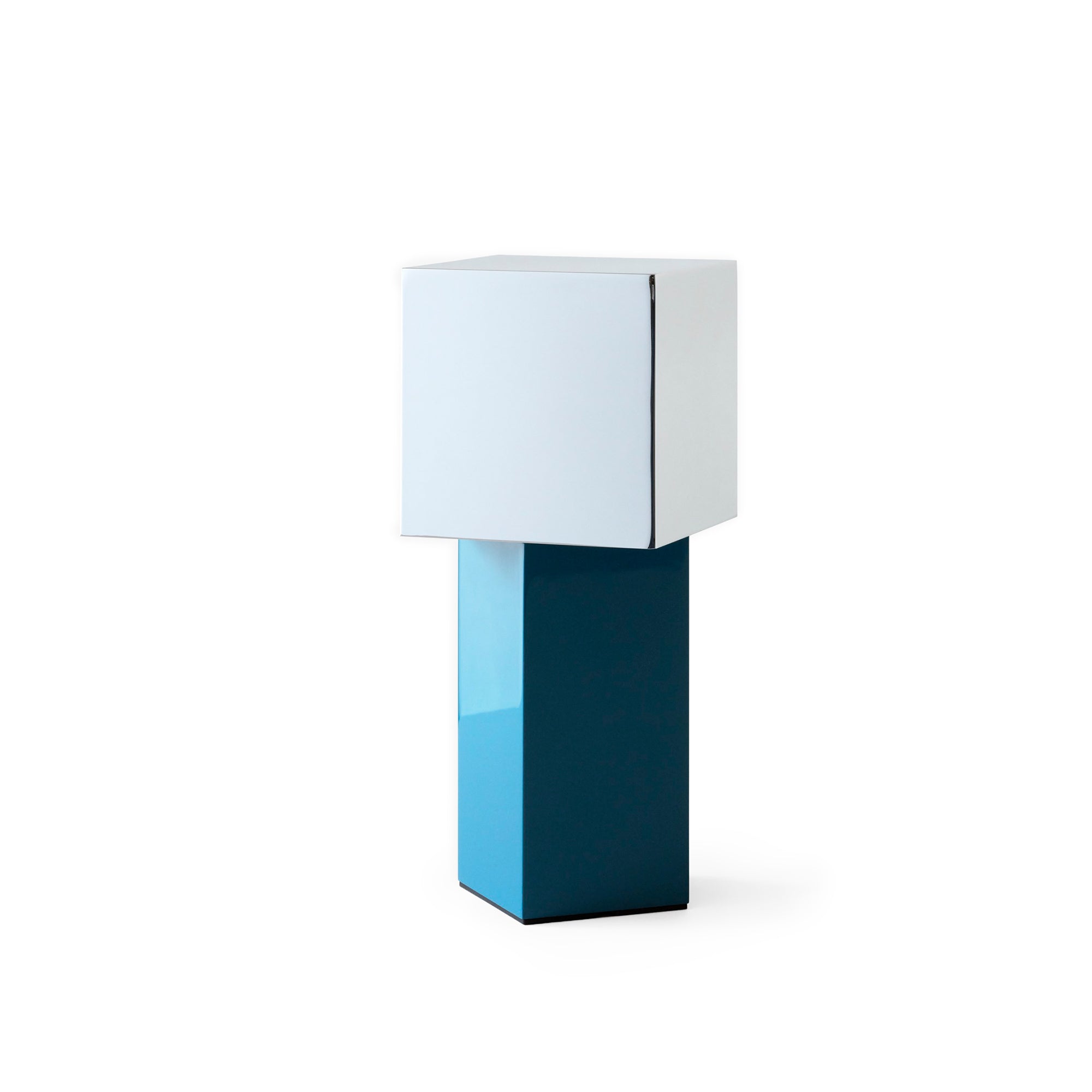&amp;Tradition - Pivot Portable ATD7 Akkuleuchte | blau silber