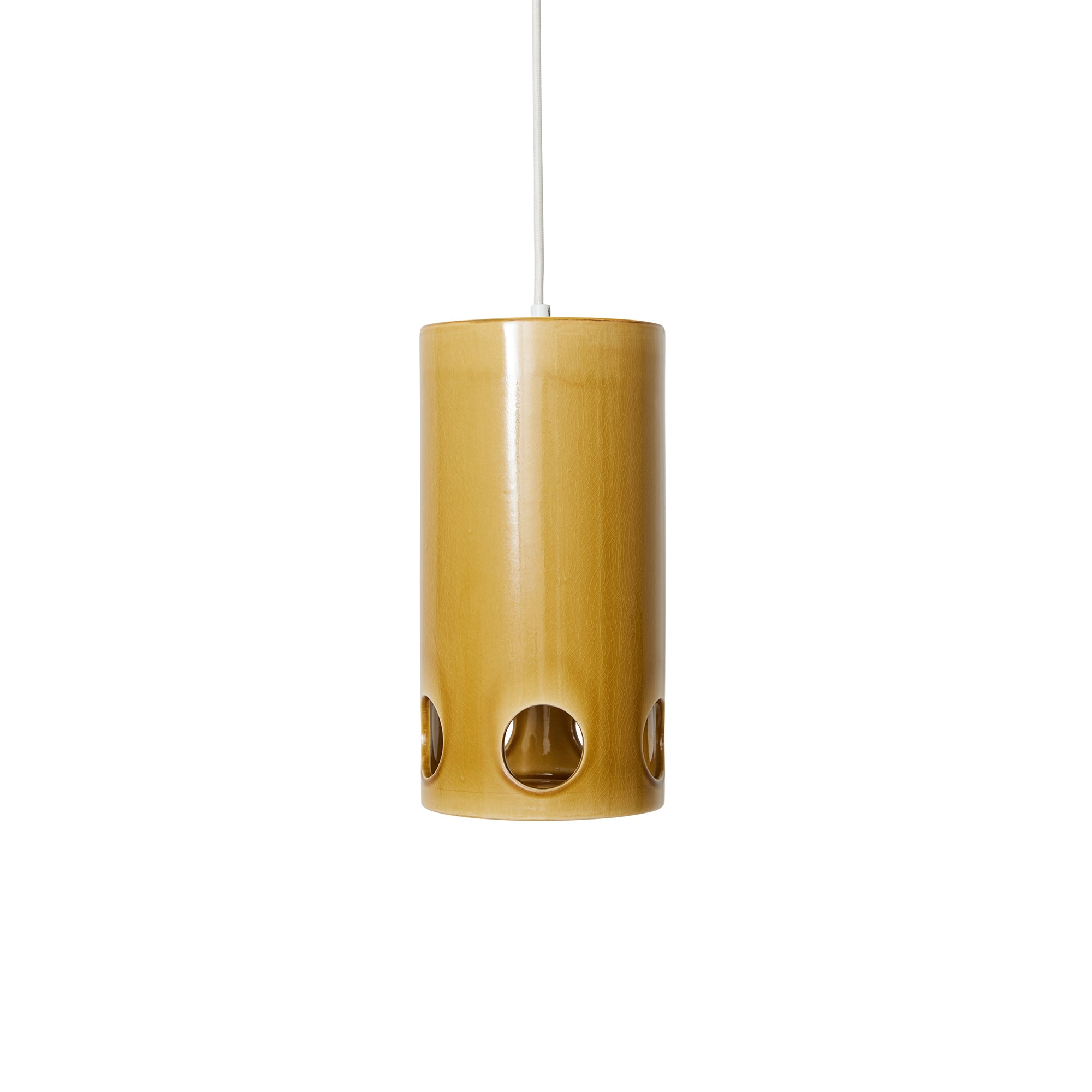 HKliving - Ceramic Pendelleuchte | mustard
