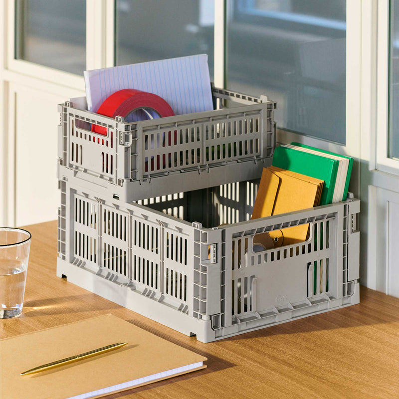 HAY - Colour Crate Korb M | grey