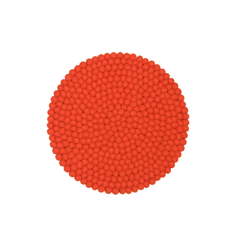 myfelt - Sitzauflage | orangerot