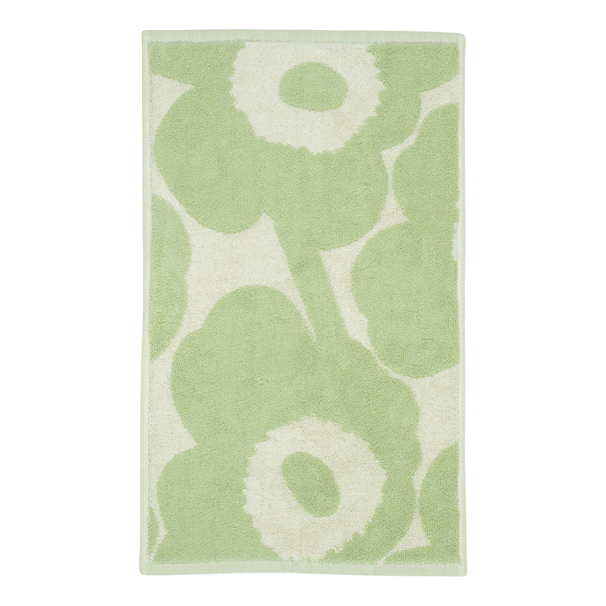 Marimekko - Unikko Gästehandtuch | off-white/sage
