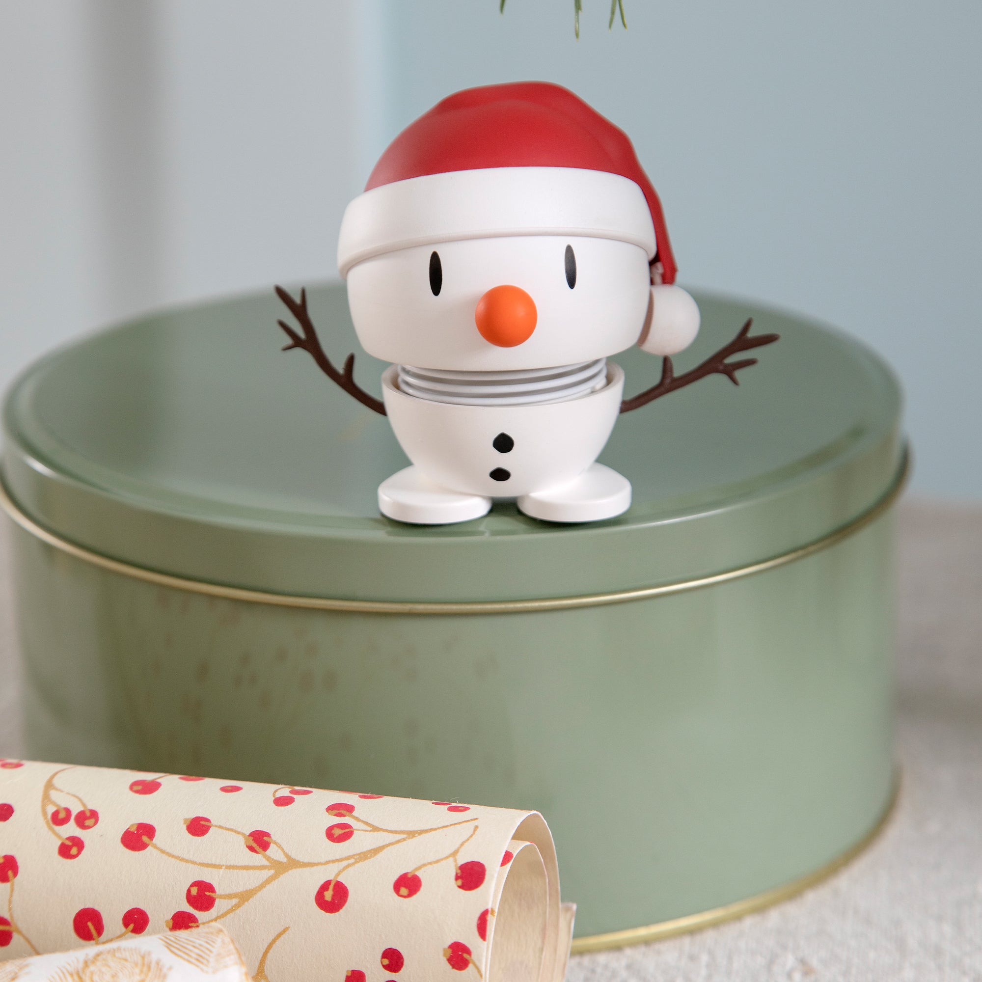 Hoptimist - Soft Santa Snowman | 