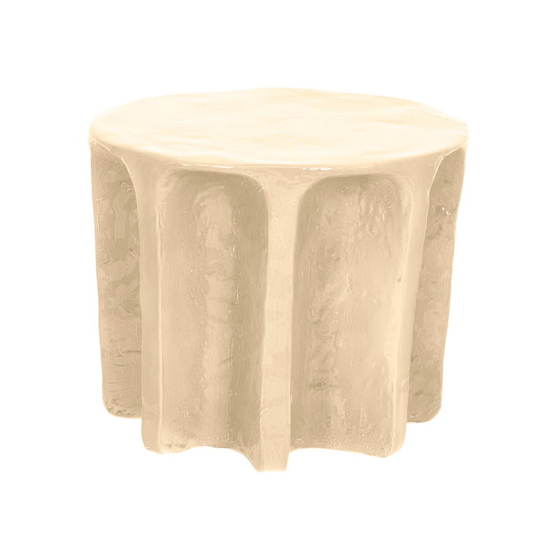 Pulpo - Chouchou Hocker / Beistelltisch | Ø 55 x H 45 cm / sand