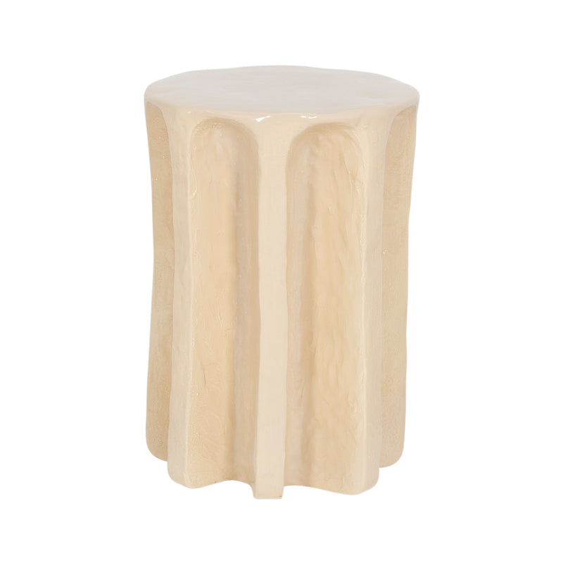 Pulpo - Chouchou Hocker / Beistelltisch | Ø 39 x H 57 cm / sand