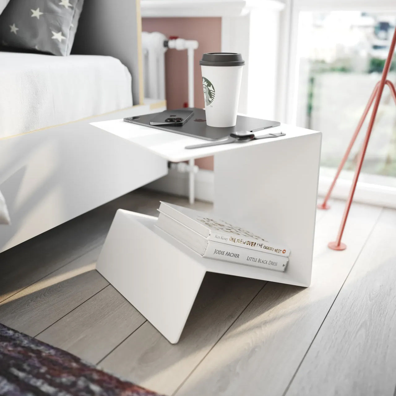 Müller Small Living - Buk Multifunktionsmöbel | verkehrsweiß
