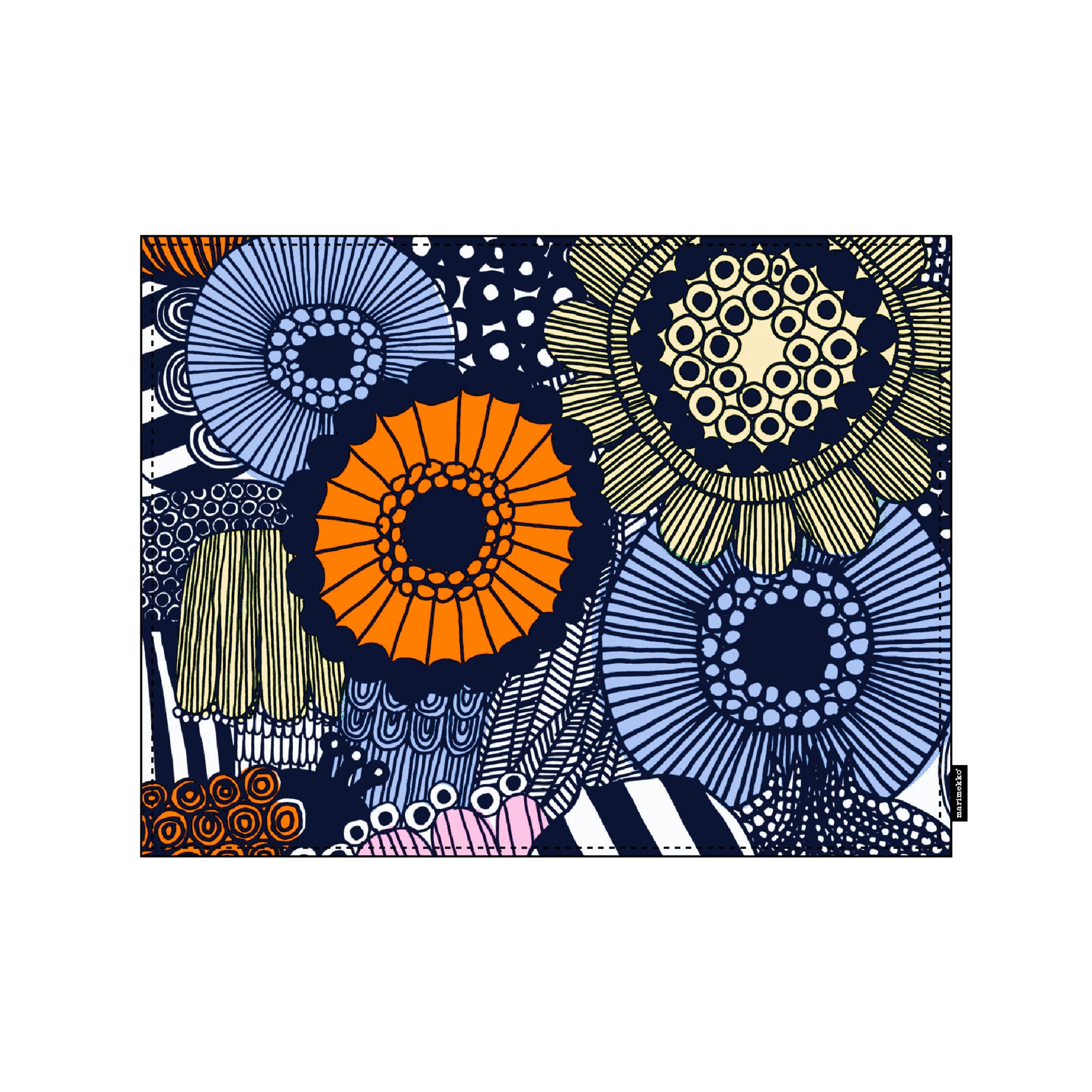 Marimekko - Pieni Siirtolapuutarha Tischset | 