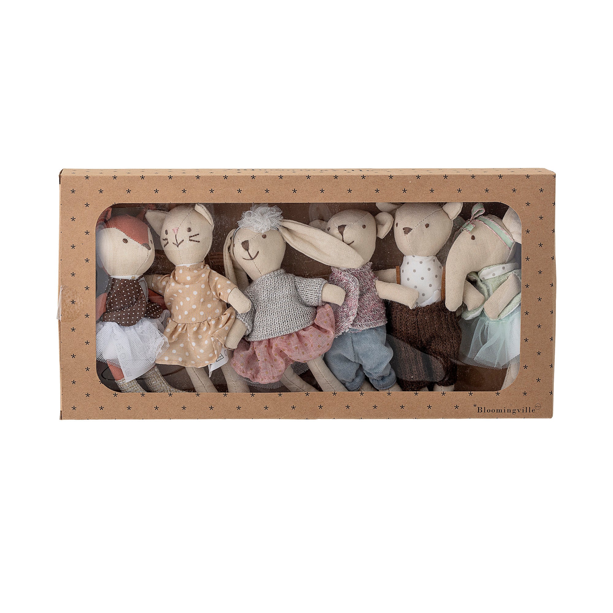 Bloomingville - Mini Kuscheltierset