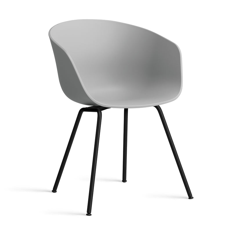 HAY - About A Chair AAC 26 | concrete grey 2.0 / pulverbeschichtet schwarz