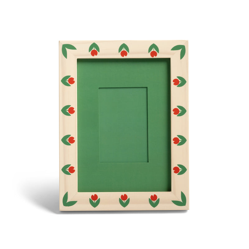 &amp;klevering - Patch Bilderrahmen | 14,5 x 19 cm / tulpe