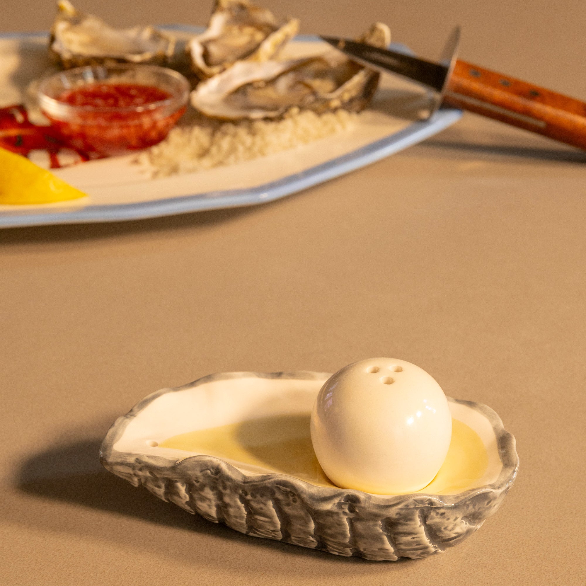 &amp;klevering - Salz- und Pfefferstreuer Oyster | 