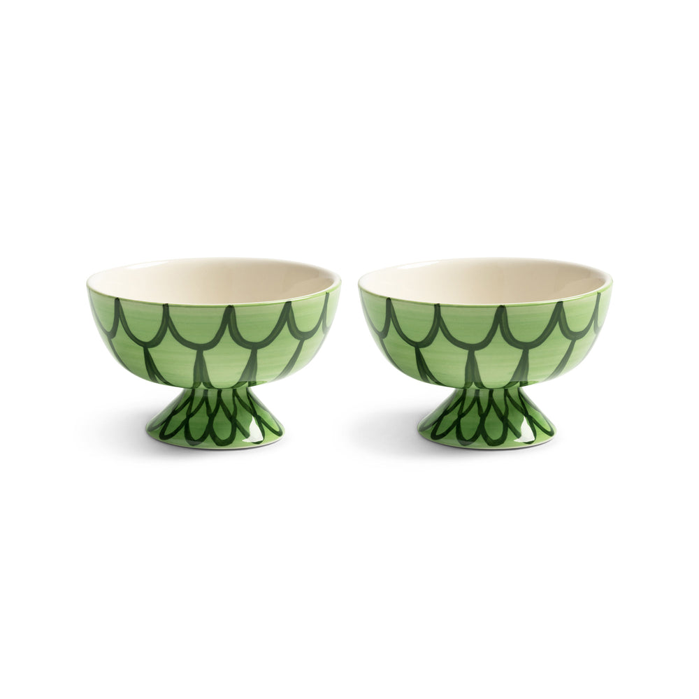&amp;klevering - Sirène Bowl | grün
