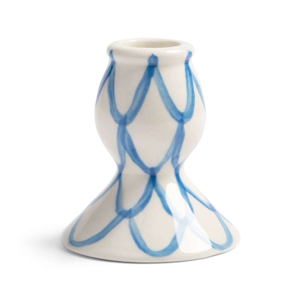 &amp;klevering - Sirène Kerzenständer | blau