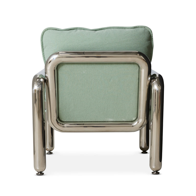 HKliving - Chrom- Loungesessel