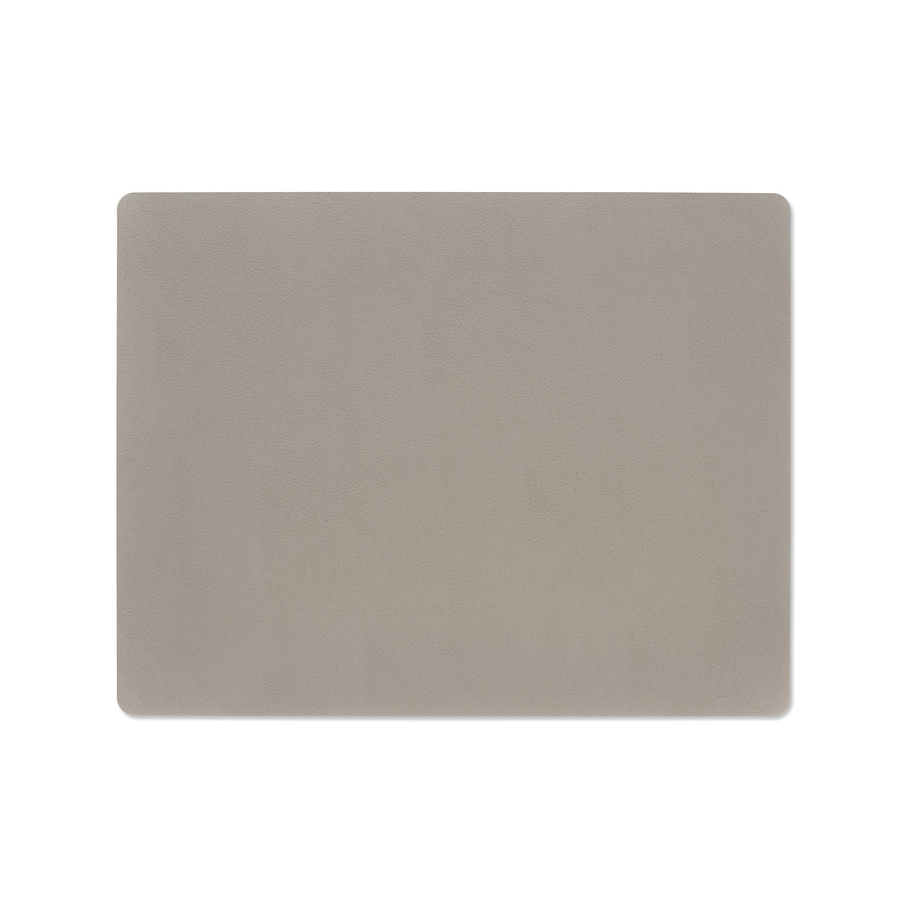 Lind DNA - Tischset Square L | Serene aschgrau