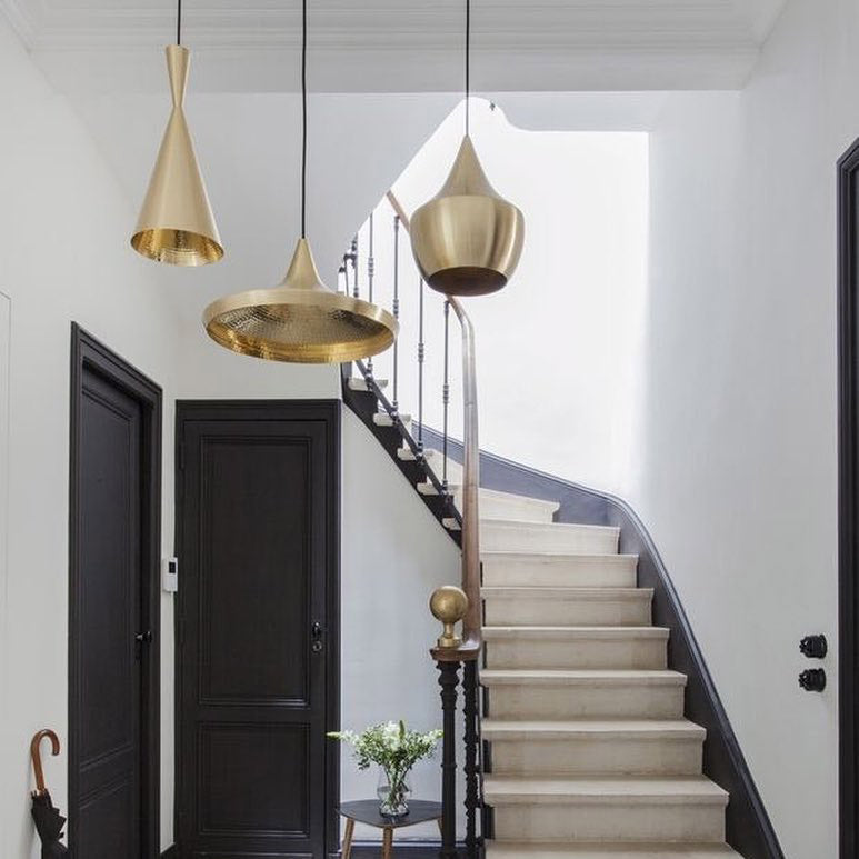 Tom Dixon - Beat Light Pendelleuchte | Messing