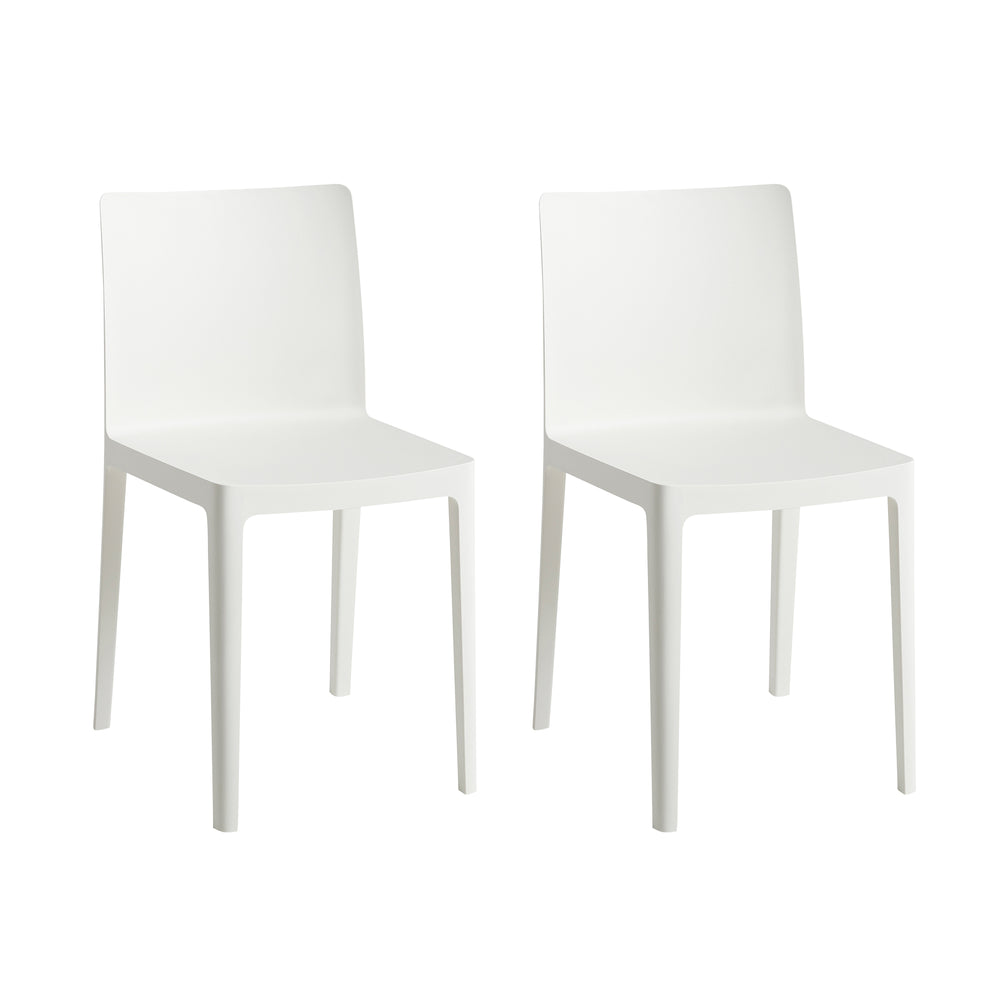 HAY - Élémentaire Chair Set | 2er-Set / cremeweiß