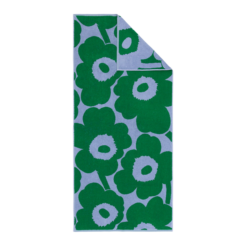 Marimekko - Unikko Badetuch | hellblau/grün