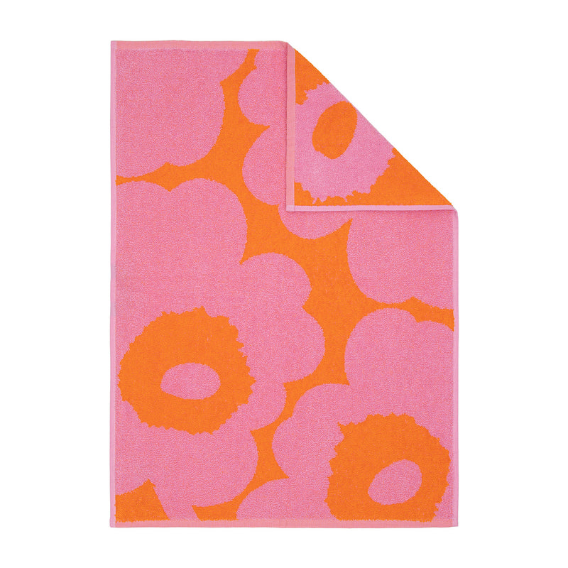 Marimekko - Unikko Handtuch | orange/pink