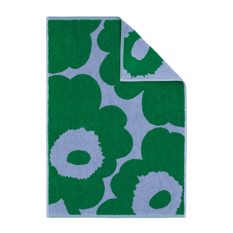 Marimekko - Unikko Handtuch | hellblau/grün