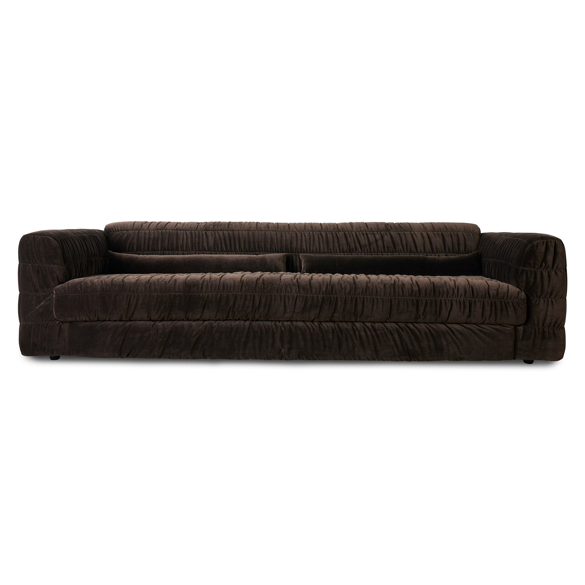HKliving - Club Sofa |  velvet espresso