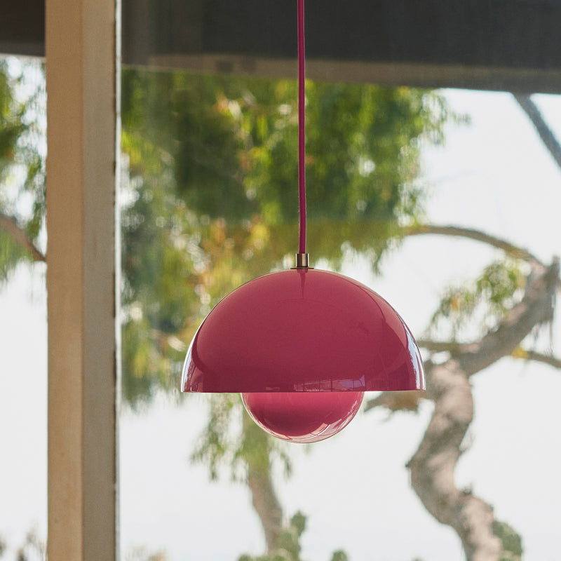 &amp;Tradition - FlowerPot Pendelleuchte VP1 (farbig) | tangy pink