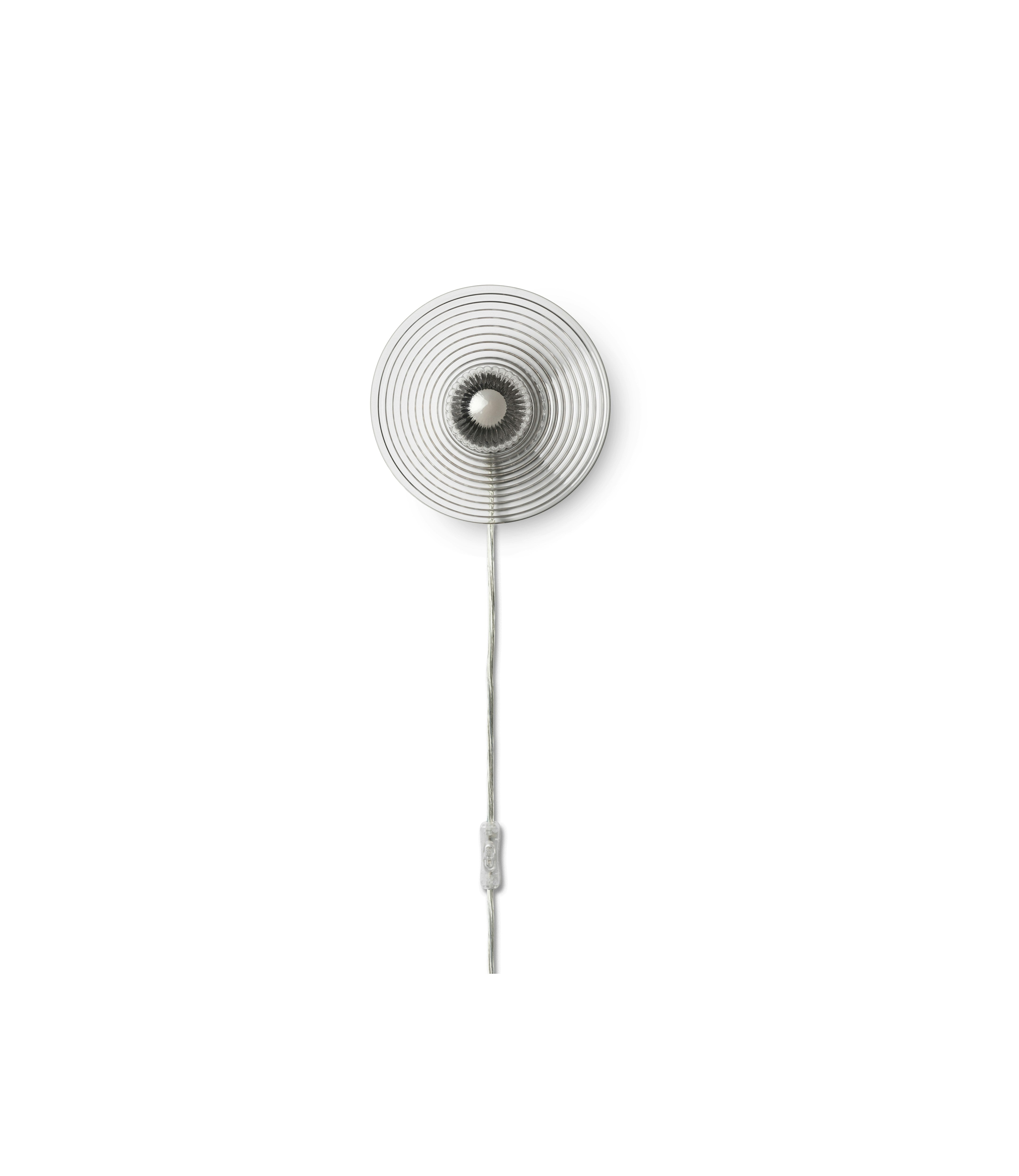 FDB Møbler - Sletterhage Wandleuchte | mit Kabel / transparent