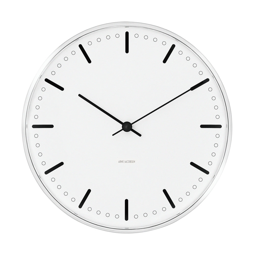 Rosendahl - AJ City Hall Wanduhr | Ø 21 cm