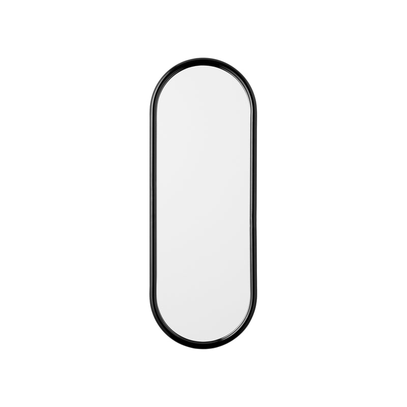 AYTM - Angui Wandspiegel oval | 29 x 78 cm / anthrazit