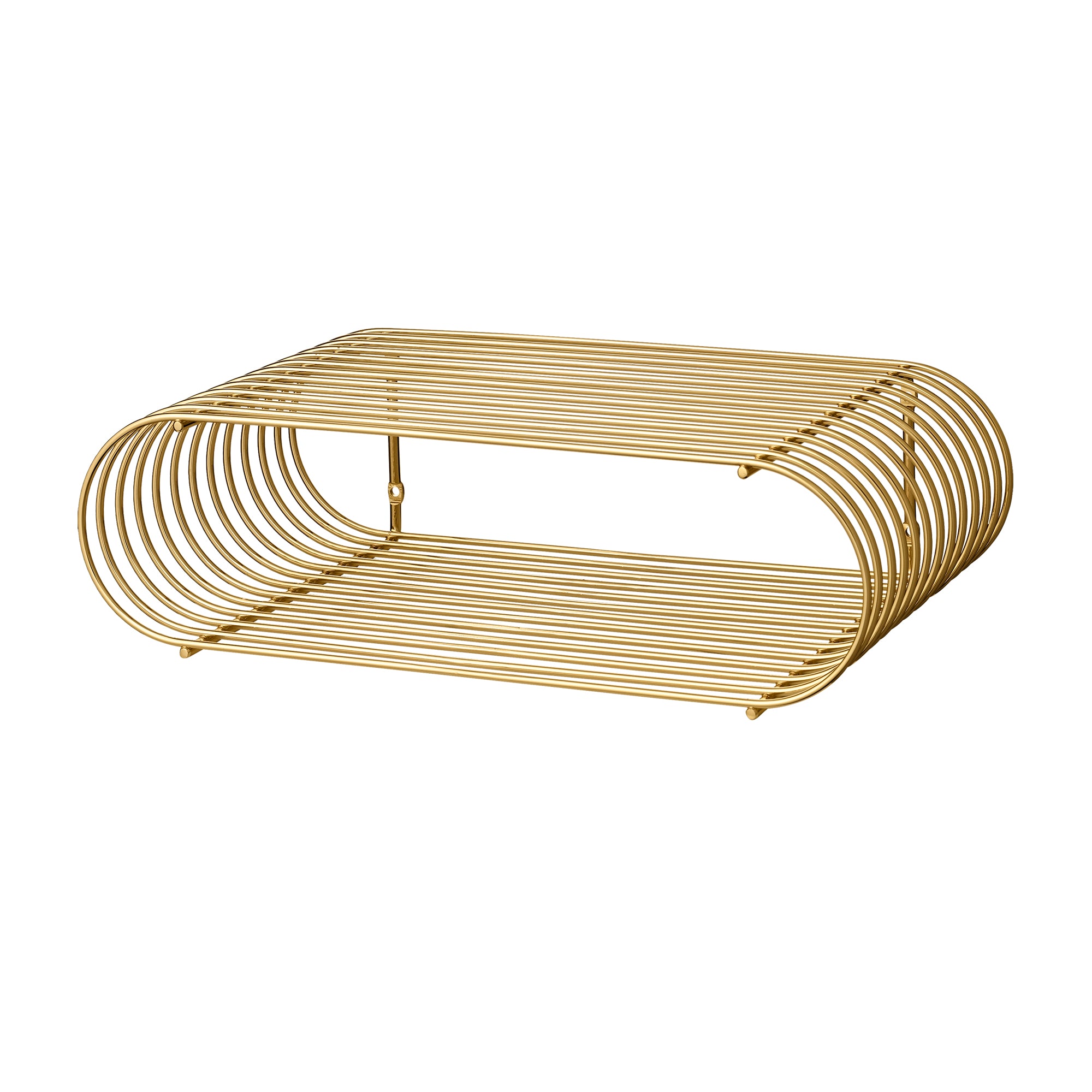 AYTM - Curva Wandregal | 40,4 x 12 cm / gold