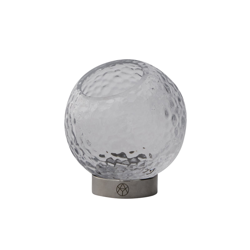 AYTM - Globe Bubbles Teelichthalter | silber