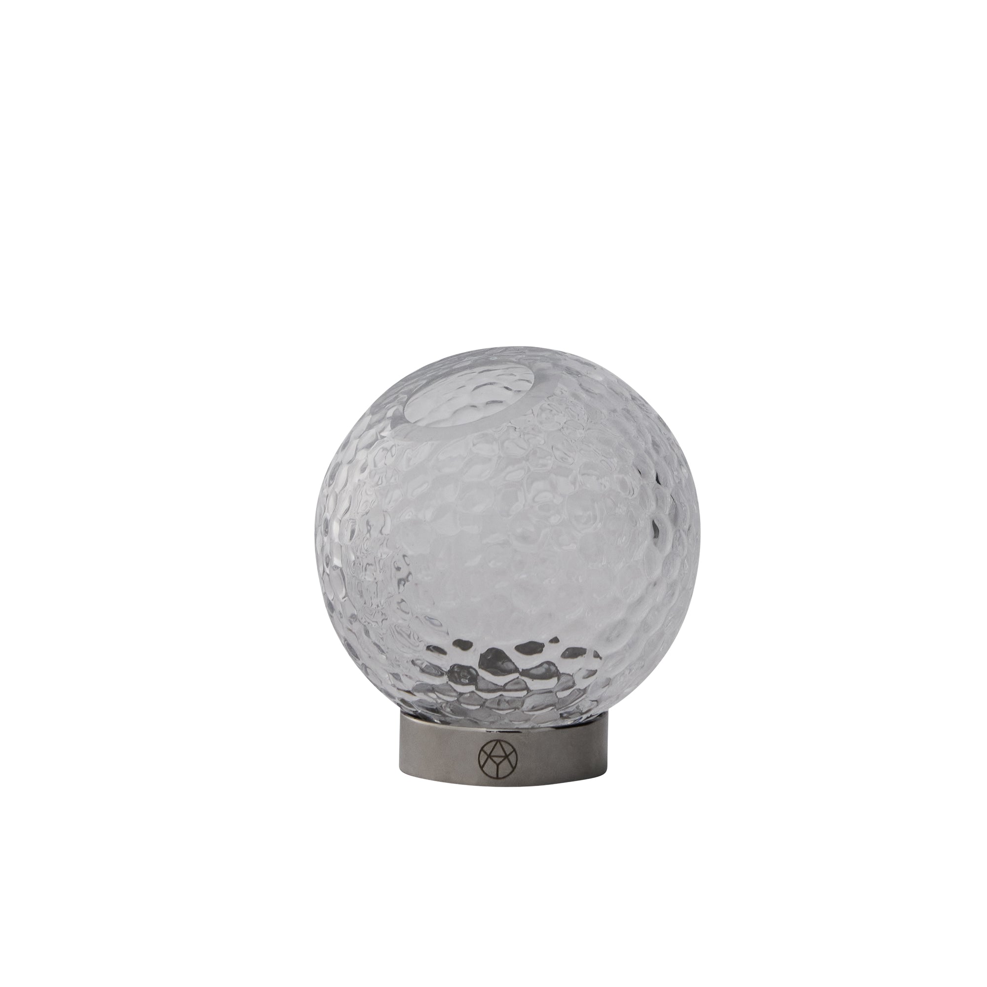 AYTM - Globe Bubbles Vase | Ø 10 cm / silber