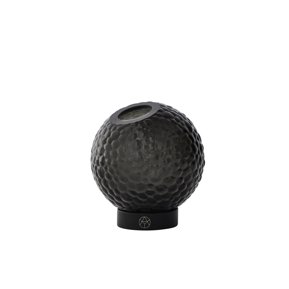 AYTM - Globe Bubbles Vase | Ø 10 cm / schwarz
