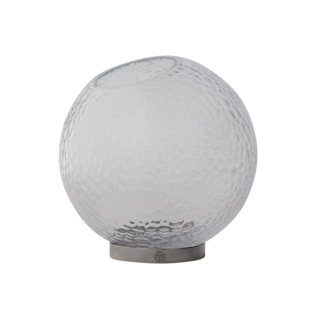 AYTM - Globe Bubbles Vase | Ø 21 cm / silber