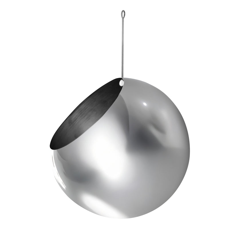 AYTM - Globe Hängeblumentopf | Ø 21 cm / silber