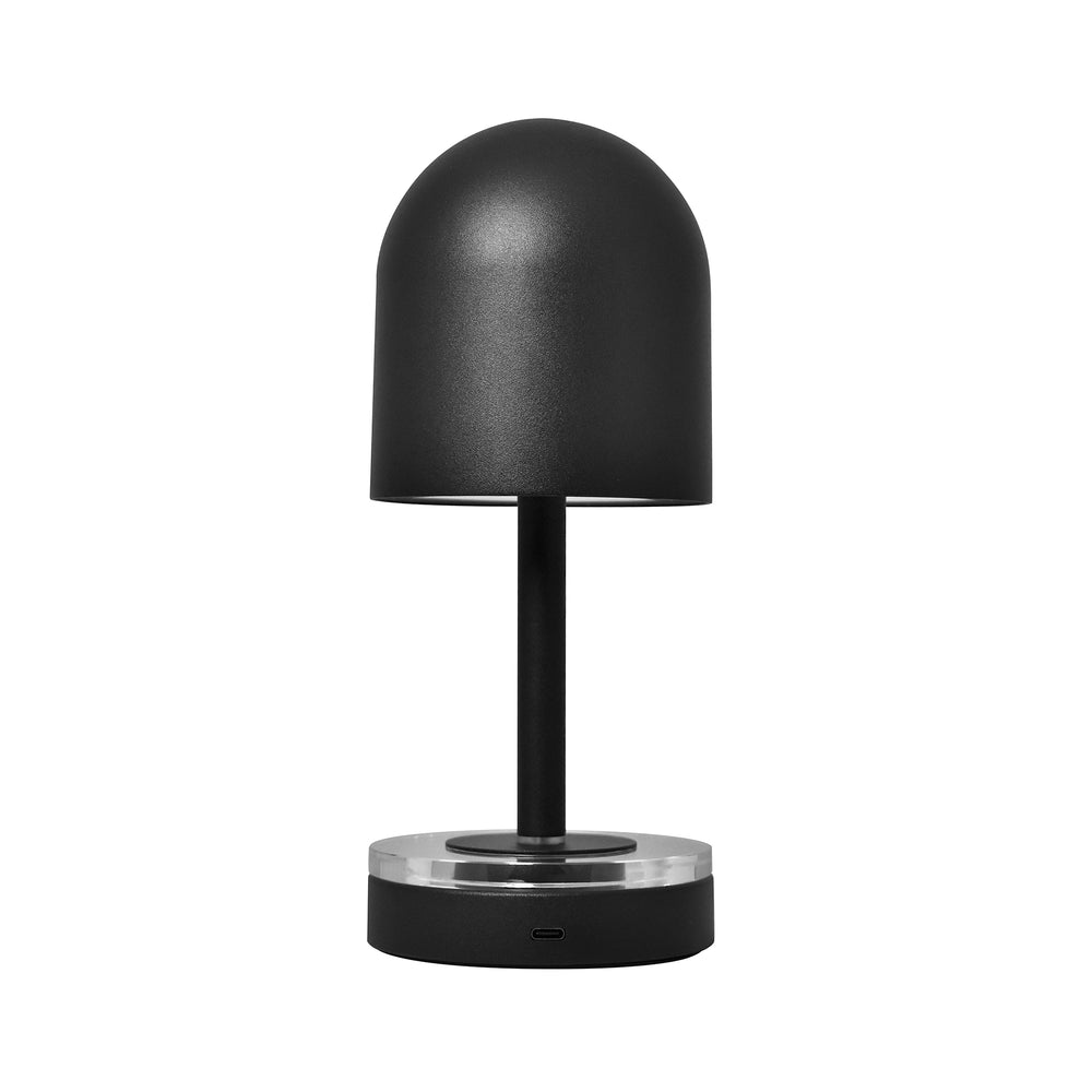 AYTM - Luceo Portable LED Akkuleuchte | Ø 9,9 x H 24 cm / schwarz