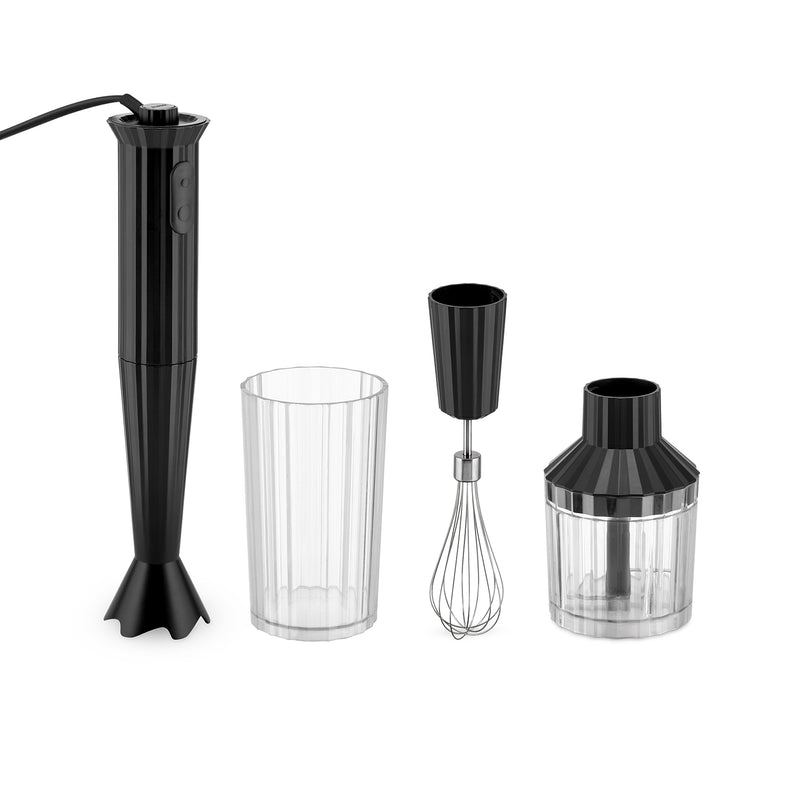 Alessi - Plissé Stabmixer | schwarz