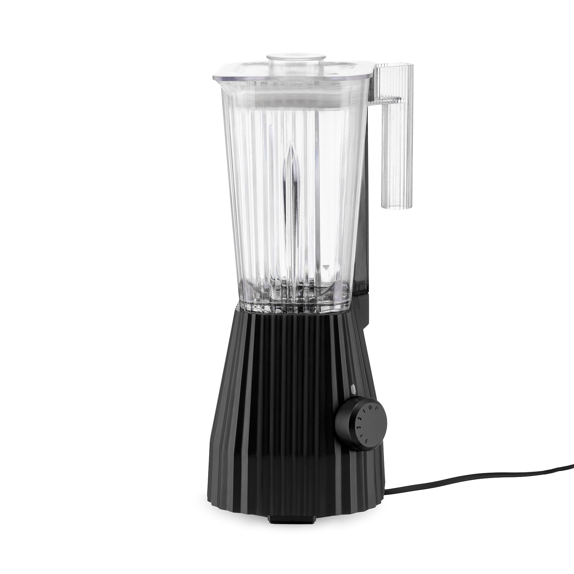 Alessi - Plissé Standmixer | schwarz