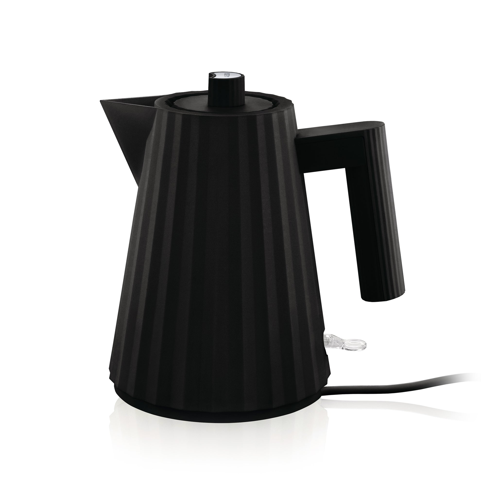 Alessi - Plissé Wasserkocher | 1 L / schwarz